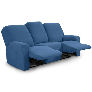 �y���������zRecliner cover �F�F�f�j���u���[�A�T�C�Y�F���N���C�j���O�`�F�A�J�o�[, 3�l�|��