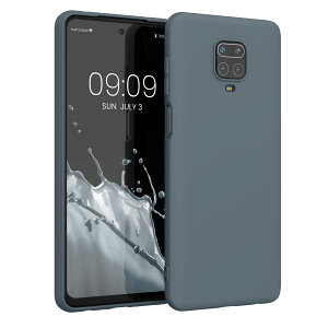 �y���������zkwmobile �X�}�z�P�[�X Xiaomi Redmi Note 9S / 9 Pro / 9 Pro Max�Ή� �P�[�X - �ɔ� TPU �V���R�� �}�C�N���t�@�C�o�[ ���F �F�F�_�[�N �X���[�g�A�T�C�Y�FRedmi Note 9S / 9 Pro / 9 Pro Max