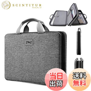�y���������z[ZINZ] �p�\�R���P�[�X ���^ �ϗe�� PC �o�b�O �������H PC�P�[�X MacBook Pro 16 M4/M3/M2/M1, MacBook Pro 15.4, XPS 16, Surface Book 15 15.6 16 �C���` �F�FG03BK01�A�T�C�Y�F15-16