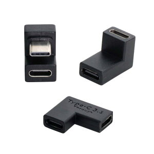 �y���������zCablecc 3pcs / lot USB3.1�^�C�vC�I�X���X-USB-C���X�d���f�[�^NS�X�C�b�`����ѓd�b�p10Gbps�A�_�v�^�[ �F�FBLACK 3PCS ADAPTER-USB3.1 Female