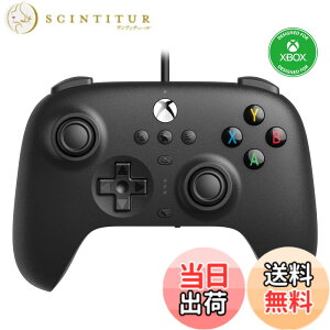 �y���������z8Bitdo Ultimate Xbox�V���[�YX�AXbox�V���[�YS�AXbox One�AWindows 10�A�����Windows11�p�̗L���R���g���[���[ -�������C�Z���X �F�FBlack