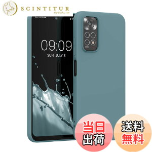 �y���������zkwmobile �ی�P�[�X Xiaomi Redmi Note 11 / Note 11S�Ή� - �ϏՌ� �X�}�z�P�[�X TPU�ی� �\�t�g �V���R�� ���^���b�N �]�f�B�A�b�N �u���[ �F�F�k�ɂ̖�