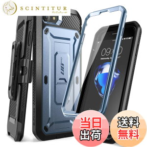 �y���������zSUPCASE iPhone SE3(��3����) 2022 SE(��2����) /iPhone8 /iPhone7 �P�[�X �Ή� 2020 �V�����J�o�[ �t���ی�t�B���� �ƍ������N���b�v�t�� �č��R���K�i�擾 �ϏՌ� �h�o ��d�ی� UBPro�V���[�Y