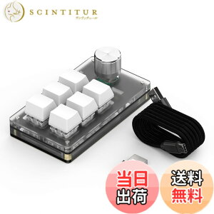 �y���������zSIKAI CASE �Ў�L�[�{�[�h ���ʌ^�� �v���O���}�u���L�[�{�[�h ���J�j�J���L�[�{�[�h �yBluetooth�ڑ� ���C���t�� �m�u1�t�� RGB�Ȃ��z6�L�[ ����Q�[�~���O�L�[�{�[�h �Ў� ����