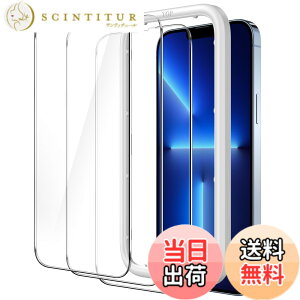 �y���������zJETech iPhone �p�����K���X �t���ی�t�B���� �F�F�N���A�A�T�C�Y�FiPhone 13 Pro Max