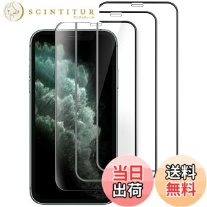 �y���������zJETech iPhone �p�S�ʕی썕���t�B���� 9H�����K���X�t�B���� �P�[�X�Ɋ��Ȃ� HD�N���A �F�F�N���A�A�T�C�Y�FiPhone 11 Pro Max/XS Max