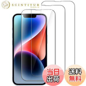 �y���������zJETech iPhone �p�S�ʕی�t�B���� �����K���X�t�B���� �K�C�h�g�t�� �P�[�X�Ɋ��Ȃ� HD�N���A �F�F�����A�T�C�Y�FiPhone 17e/16e/14