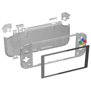 �y���������zeXtremeRate switch lite�ɑΉ��p�N���A�f�ނ�DIY�݊�����P�[�X�V�F���A�C�V��switch���C�g�R���g���[���[�C���L�b�g�n�E�W���O/�X�N���[���t�B�����t���Aswitch���C�g�ɑΉ��p�J�X�^
