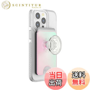 �y���������zPopSockets Japan - �|�b�v�\�P�b�c �W���p�� PopWallet+ MagSafe Mermaid Pink �A�_�v�^�[�����O�t�� �}�[���C�h�s���N �|�b�v�E�H���b�g+ �F�FMermaid Pink V1
