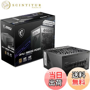 �y���������zMSI MPG A850G PCIE5 PC�d�����j�b�g 850W ATX3.1/PCIe 5.1�Ή� 80PLUS GOLD�F�� �t�����W�����[ ���{���[�J�[�R���f���T 10�N PS1233