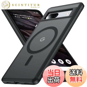 �y���������zFNDMIL Google Pixel Series �p �J�o�[ Mag-Safe�Ή� ���^ �F�F�u���b�N[Magsafe �Ή�]�A�T�C�Y�FGoogle Pixel 7a