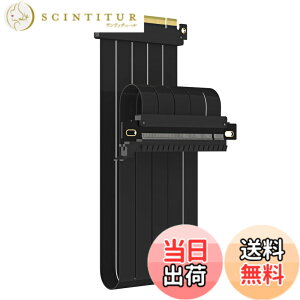�y���������zGLOTRENDS PCIe 4.0 X16���C�U�P�[�u�� GPU �}�E���g�p PCI-E Gen4�Ή� 32GB/s���x �F�F�u���b�N�A�T�C�Y�F600mm