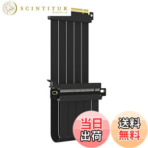 �y���������zGLOTRENDS PCIe 4.0 X16���C�U�P�[�u�� GPU �}�E���g�p PCI-E Gen4�Ή� 32GB/s���x �F�F�u���b�N�A�T�C�Y�F400mm