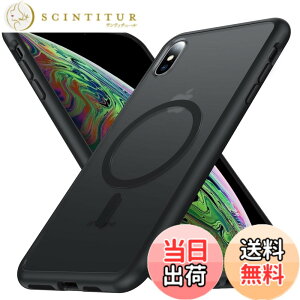 �y���������zFNDMIL Google Pixel Series �p �J�o�[ Mag-Safe�Ή� ���^ �F�F�u���b�N[Magsafe �Ή�]�A�T�C�Y�FiPhone XS Max
