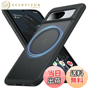 �y���������zFNDMIL Google Pixel Series �p �J�o�[ Mag-Safe�Ή� ���^ �F�F�u���b�N[Magsafe �Ή�]�A�T�C�Y�FGoogle Pixel 8