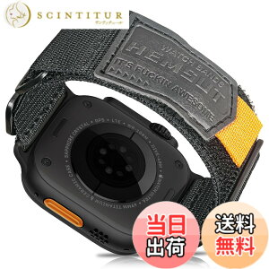 �y���������zHemsut �R���p�`�u�� Apple Wacth�o���h �A�b�v���E�H�b�`�o���h �E���g���i�C�����^���o���h apple watch series/Ultra�����o���h iWatch�x���g 38/40/41/42/44/45/49/46mm iWatch Series 11/10/9/8/ �F�FBlac