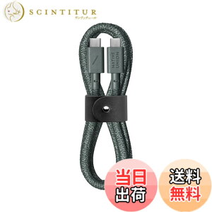 �y���������zNative Union�i�l�C�e�B�u���j�I���jType-C Belt Cable - 1.2m ������ USB-C to USB-C �[�d�P�[�u�� - iPhone 17 / 17 Pro / 17e�AiPhone Air�AiPad Pro/Air (M4)�AMacBook Air (M5)�AGalaxy S26 / S25�AFlip/Fold 7 �Ή� �F