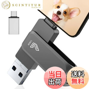 �y���������z�y�A�v���s�v�z4in1 iPhone�Ή� USB������ �F�F�u���b�N�A�T�C�Y�F128GB