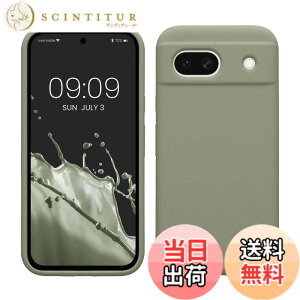 �y���������zkwmobile �X�}�z�P�[�X Google Pixel 8a�Ή� �P�[�X - TPU ���L�b�h �V���R�� �J�o�[ - �ϏՌ� ���h�~ �T���T�� Case �O���[���O���[ �F�F�O���[���O���[�A�T�C�Y�FPixel 8a