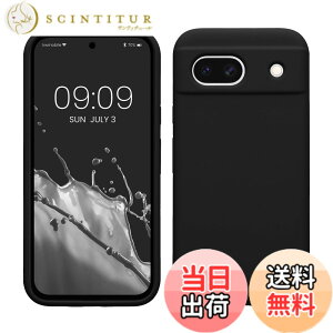 �y���������zkwmobile �X�}�z�P�[�X Google Pixel 8a�Ή� �P�[�X - TPU ���L�b�h �V���R�� �J�o�[ - �ϏՌ� ���h�~ �T���T�� Case ���F �F�F�u���b�N�A�T�C�Y�FPixel 8a