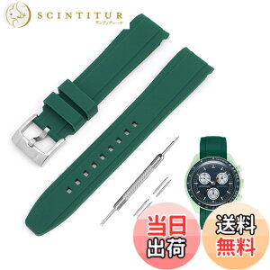�y���������z[Jumpsunfun] 20mm ���v�o���h for Omega X Swatch Speedmaster MoonSwatch �I���K�ƃX�E�H�b�` �X�s�[�h�}�X�^�[ ���[���X�E�H�b�`�p �V���R���x���g �F�F�O���[��