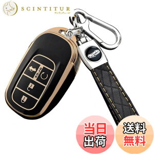 �y���������z[YANMW] N-BOX �J�X�^�� JF5 JF6 �L�[�P�[�X �K���z���_ �V�^�X�e�b�v���S�� �L�[�J�o�[ NBOX JF5 JF6 �V�r�b�N ZR-V ���F�[�� �L�[�z���_�[ 3�{�^�� �F�F�S�[���f���u���b�N�A�T�C�Y�F�L