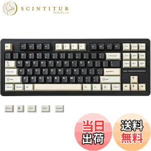 �y���������zYUNZII YZ87 �K�X�P�b�g���� ���J�j�J���L�[�{�[�h TKL ���C�����X�z�b�g�X���b�p �Q�[�~���O�L�[�{�[�h 4�w�p�b�h BT5.0/2.4G/USB-C NKRO RGB�o�b�N���C�g Linux/Win/Mac�p �Z�K�F�؎擾 �F�F