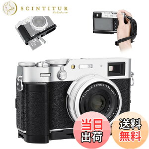 �y���������z�y�A�b�v�O���[�h�ŁzJJC �����n���h�O���b�v Fuji X100V & X100F �J�����K�p �d�r�������֗��i X100VI�ɑΉ����܂���j �F�F�A�b�v�O���[�h��