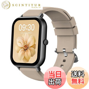 �y���������zMONOMAM �X�}�[�g�E�H�b�` ���f�B�[�X iphone�Ή� �A���h���C�h�Ή� ������ �����Y �����ʌv Line ���M�ʒm �F�FROSE BEIGE�A�T�C�Y�FClassic