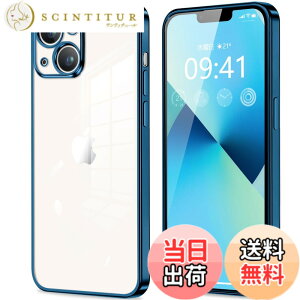 �y���������zfuweisitong �p�� iPhone �P�[�X �N���A �J�����ی� ���^ �X���� �\�t�g �J�o�[ �Ռ��z�� �X�g���b�v�z�[���t�� �w��h�~ �F�F�u���[�A�T�C�Y�FiPhone13 mini