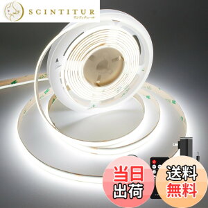 �y���������zCOB LED�e�[�v���C�g3m 24V �F�F�����F 6000K