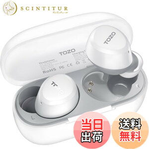 �y���������zTOZO A1 �C���z�� bluetooth ���C�����X�C���z�� ���ቹ�� �g�F�n���� ���^�y�� �}�C�N���� AI �ʘb���m�C�Y���_�N�V���� �J�X�^��EQ �A�v���Ή� �h�� �ő��32���Ԃ̘A���Đ� �Ԃ�[
