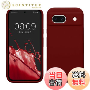 �y���������zkwmobile �X�}�z�P�[�X Google Pixel 8a�Ή� �P�[�X - TPU ���L�b�h �V���R�� �J�o�[ - �ϏՌ� ���h�~ �T���T�� Case ���o�[�u���b�h �F�F���o�[�u���b�h�A�T�C�Y�FPixel 8a
