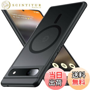 �y���������zFNDMIL Google Pixel Series �p �J�o�[ Mag-Safe�Ή� ���^ �F�F�u���b�N[Magsafe �Ή�]�A�T�C�Y�FGoogle Pixel 6a