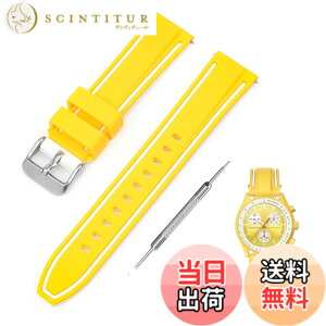 �y���������z[Jumpsunfun] 20mm ���v�o���h for SwatchxOMEGA Speedmaster MoonSwatch �X�E�H�b�`�ƃI���K�p�V���R�����v�x���g Quick Release �����H��t�� �F�F�C�G���[�E�z���C�g���C��