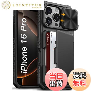 �y���������zVihibii for iPhone i16/15/14/13 Series �P�[�X �L�b�N�X�^���h�t�� �F�F�u���b�N�A�T�C�Y�FiPhone 16 Pro