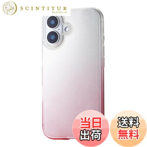 �y���������z�G���R�� iPhone 16 �P�[�X �N���A �O���f�[�V���� ���� �}�C�N���h�b�g���H �\�t�g TPU �X�g���b�v�z���_�[�V�[�g�t meliano ���킢�� ������� �G�������h PM-A24AUCWCGGN �F�F�y�[���s