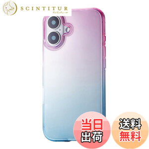 �y���������z�G���R�� iPhone 16 �P�[�X �N���A �O���f�[�V���� �}�C�N���h�b�g���H �\�t�g TPU �X�g���b�v�z���_�[�V�[�g�t meliano ���킢�� ������� �T�N��x�A�N�A PM-A24AUCWCPNBU �F�F�T�N��x�A