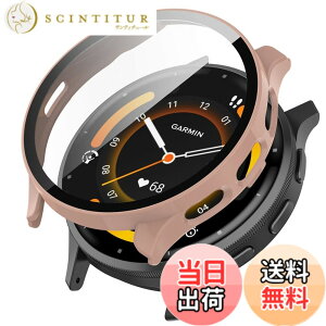 �y���������zTOORQR For GARMIN Venu 3�Ή� �P�[�X �K�[�~��Venu 3 �g�E�H�b�`�P�[�X �����K���X ��̌^ �ϏՌ� PC�f�ޒ����^ ���h�~ �S�ʕی� �w��h�~ ��U�h�~ �����x �����ߗ� venu 3 �p �J�o�[ 45mm 