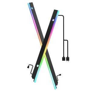 �y���������zASIAHORSE ARGB���C�g�X�g���b�v �}�U�[�{�[�h�p 24�̓Ɨ��A�h���X�w��\RGB 5V 3�s�� Aura Sync Lightsaber-X LED PC�p�[�c�L�b�g �T�C�Y�FATX