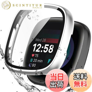 �y���������zBOOLINN For Fitbit sense2 �J�o�[/Fitbit versa4 �J�o�[ 3D���p�G�b�W �����^ PC+�K���X�f�� ��̌^ �t�@�[�E�F fitbit sense2 �P�[�X/fitbit versa4 �P�[�X �Ή� �����ߗ� �L�Y�h�~ �w��h�~ �ȒP��
