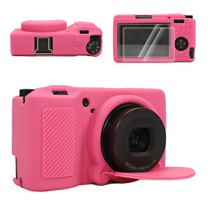 �y���������zVOVMOEYA For ���R�[ GRIII/GRIIIx/GR 3/GR 3X �V���R���P�[�X�A�y�ی�P�[�X*1 �X�N���[���ی�t�B����*2 �z�b�g�V���[�J�o�[*1�zGRIIIx�ی�J�o�[ �J�����ی�J�o�[ For Ricoh GRIII ���O����