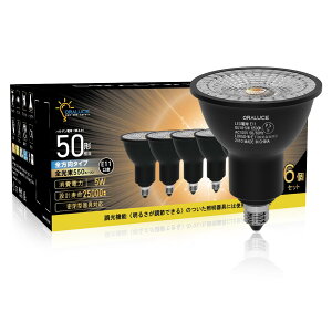 �y���������zORALUCE LED �n���Q���d�� E11 6�� �F�F�����F�A�T�C�Y�F�u���b�N 6��