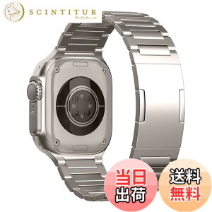 �y���������zMaKTech �`�^�������N�u���X���b�g�o���h�AI���^���^���X�g���b�v�AApple Watch �V���[�Y 11/10/9/8/7,Ultra 3/2/1,SE 3/2/1 [2025] �p �F�F�`�^���A�T�C�Y�F46mm/45mm/44mm/49mm