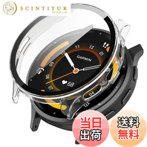 �y���������zKANOYO �Ή�GARMIN Venu 3 �P�[�X �����^ PC+�����K���X ��̌^ �����ȒP �ϏՌ� �S�ʕی� �K�[�~�� Venu 3 �J�o�[ ���h�~ �����ߗ� �w��h�~ venu 3 �p �J�o�[ �F�F�N���A