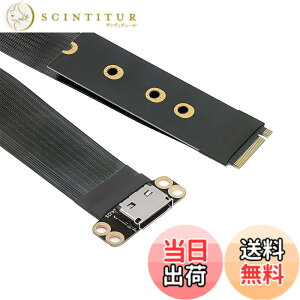 �y���������zXiwai PCI-E4.0 2280mm M.2 M-Key ���� Oculink SFF-8612 SFF-8611 �ւ̃R���o�[�^�[�����z�X�g�A�_�v�^�[�ANVME U.2 SSD eGPU �F�F�u���b�N