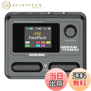 �y���������zSONICAKE �}���`�G�t�F�N�^�[ �M�^�[/�x�[�X�A���v ���f�����O IR �L���r�l�b�g �V�~�����[�V���� �X�e���I OTG USB �I�[�f�B�I �C���^�[�t�F�C�X BT �I�[�f�B�I 1.77 �C���` LCD �J���[