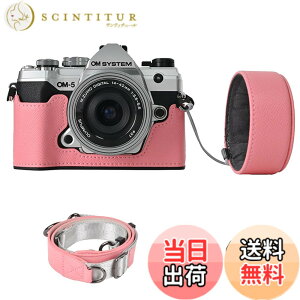 �y���������zVOVMOEYA �J�����P�[�X For Olympus OM-5/OM-D E-M5 III�COM-5�{�f�B�P�[�X For Olympus E-M5 III�J�����P�[�X OM5 �J�����ی�J�o�[ PU���U�[ D��l�W���t�� ��ʊJ�� �d�r���� �S�ʕی� �X�g���b�v