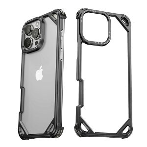 �y���������zNIFBANG iPhone16 ProMax�p�o���p�[�P�[�X �A���~���^����phone 16 Pro Max�p�o���p�[�P�[�X �A���~+�V���R�� ��d�\�� �y�� �����Y�ی� �l���G�A�o�b�O �~�j�}���X�g���^�A�C�t�H��16�v��