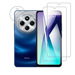 �y���������z�t�B���� �����K���X 3D�Ȗ� �ی�t�B���� �F�F�����A�T�C�Y�F�y2��+2���zFor Redmi 14C